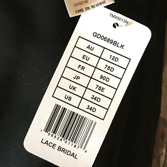 GODDESS Black Lace Bridal Bustier NEW WITH TAGS! - Picture 8 of 10